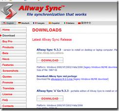 Allway Sync--同步备份数据资料,简单介绍及使用经验分享