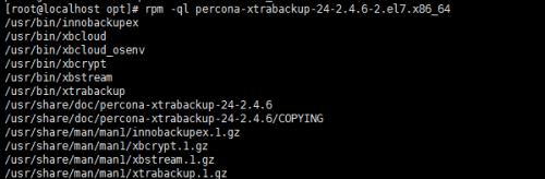 MySQL  XtraBackup 备份