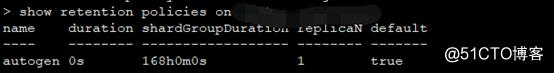 influxdb 数据保留与备份恢复
