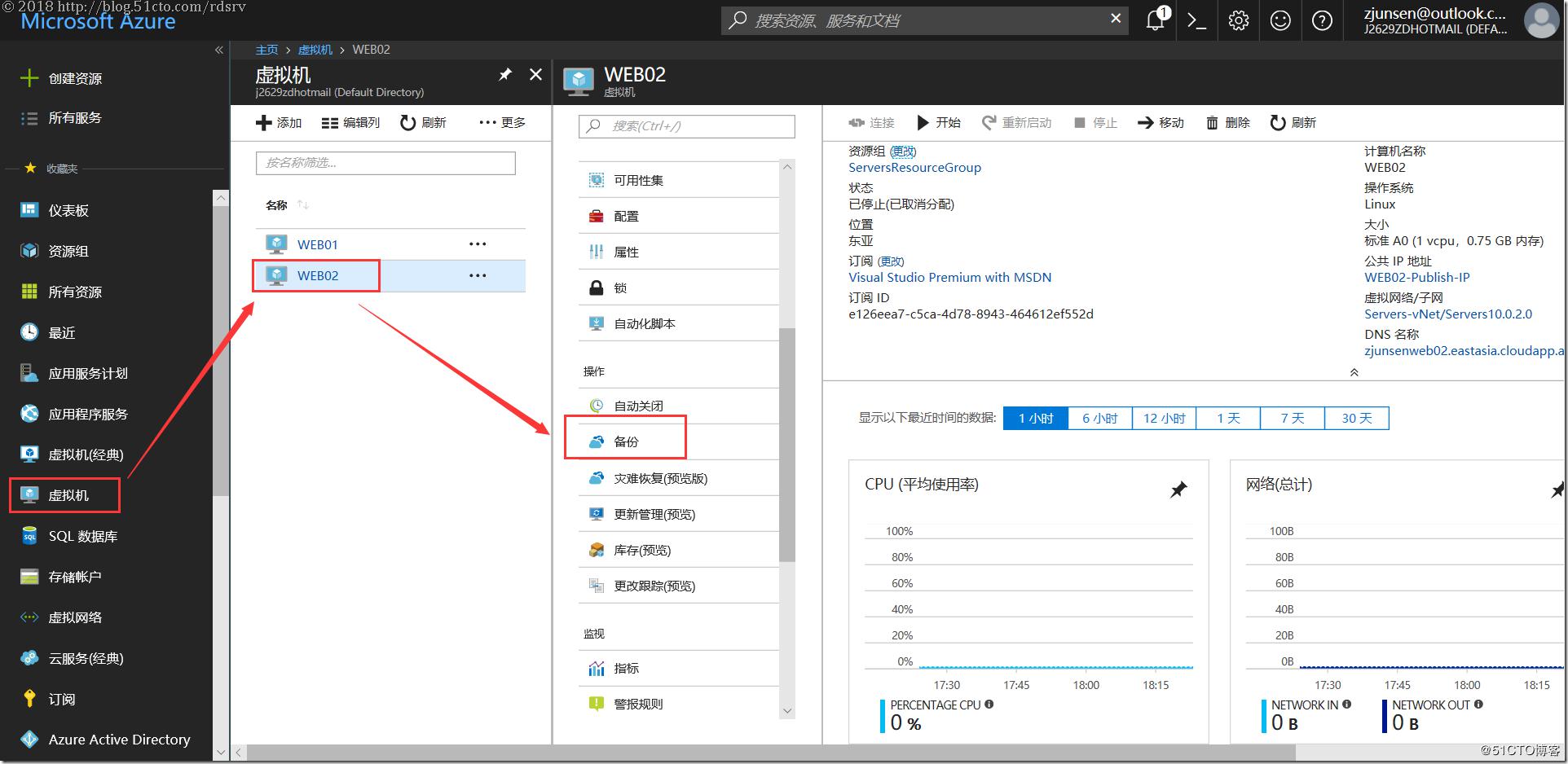 19.Azure备份Azure上的虚拟机