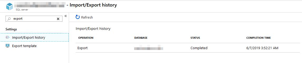 如何将Azure SQL 数据库还原到本地数据库实例中