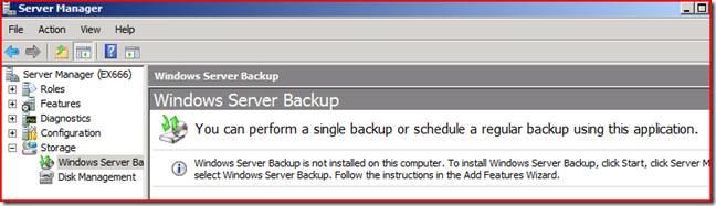 使用 Exchange 2007 SP2 新增的备份功能