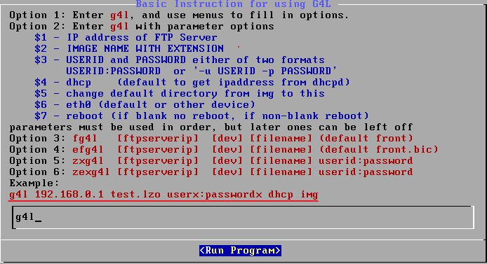 linux下用ghost备份系统