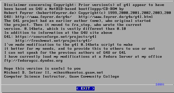 linux下用ghost备份系统