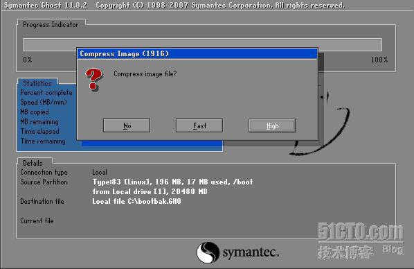 ghost备份及恢复linux分区