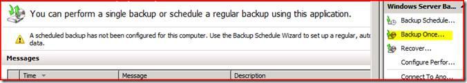 使用 Exchange 2007 SP2 新增的备份功能