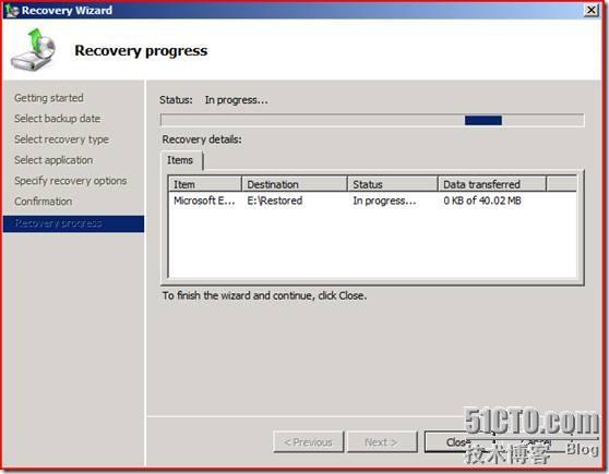 使用 Exchange 2007 SP2 新增的备份功能