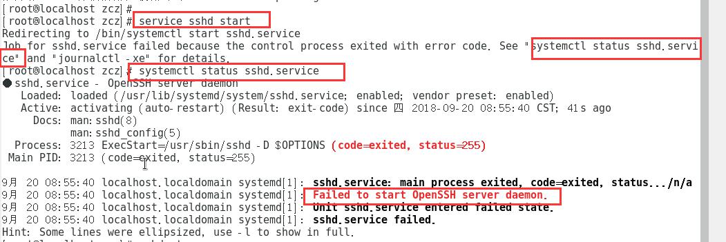 xshell连接虚拟机Connection failed