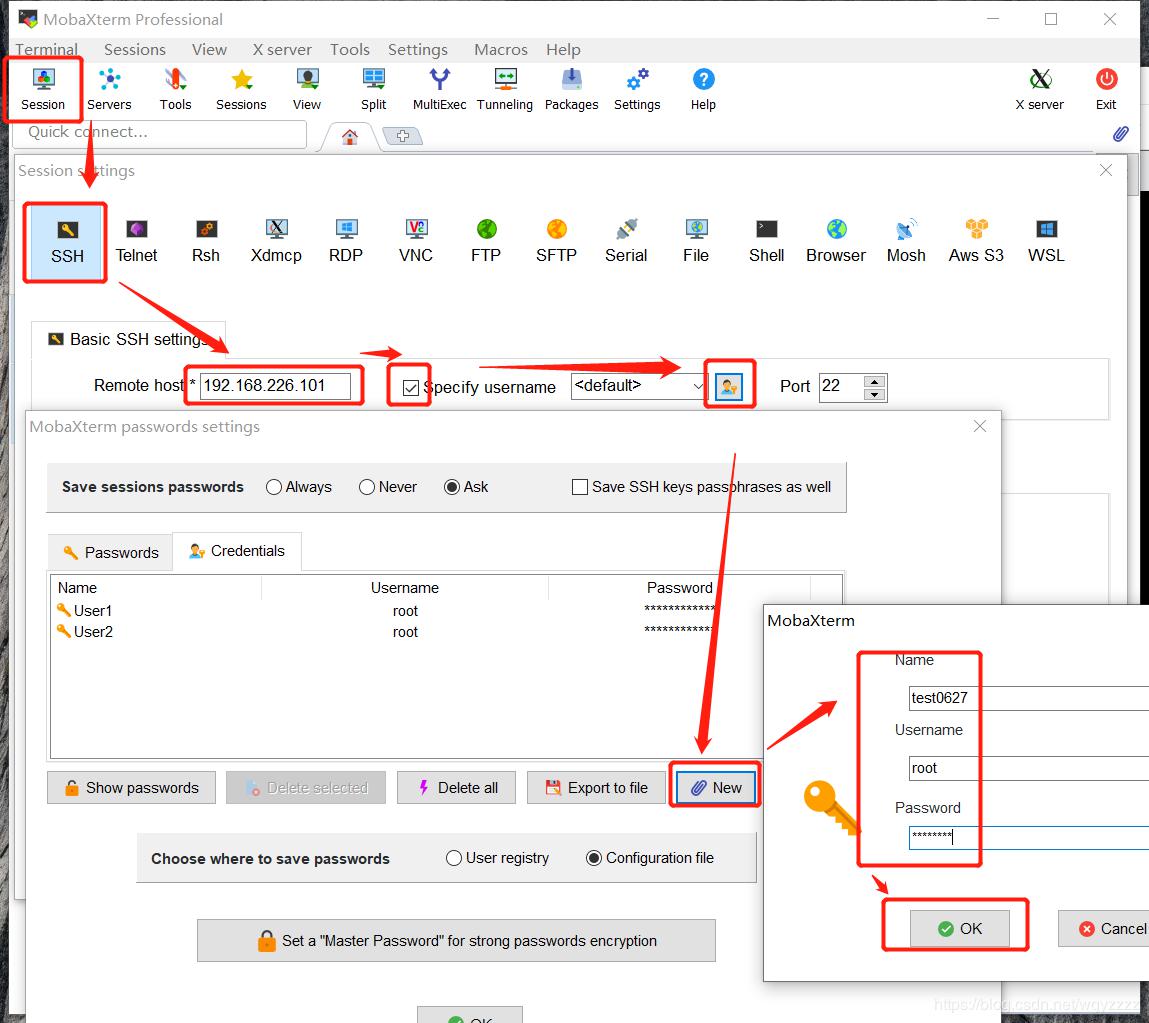 VMware创建CentOS7虚拟机并使用MobaXterm连接