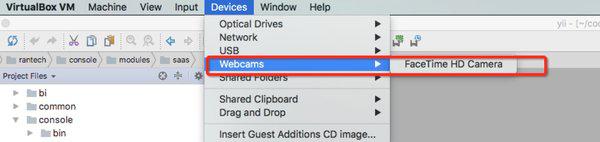 Virtualbox 虚拟机支持硬件摄像头