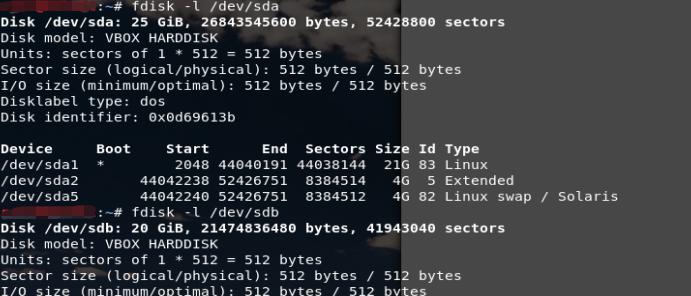 kali linux 虚拟机扩容