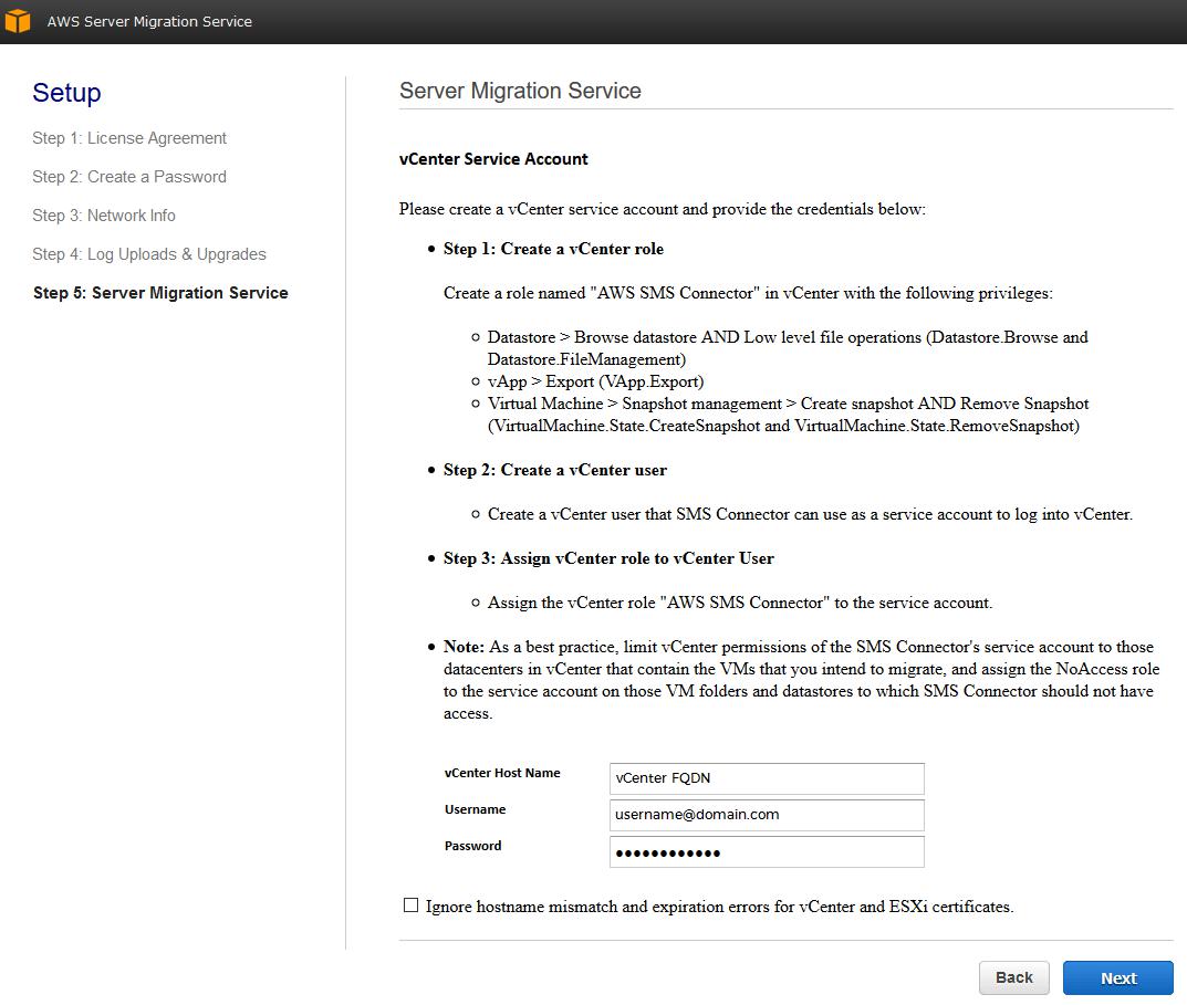 如何将VMware虚拟机迁移到AWS