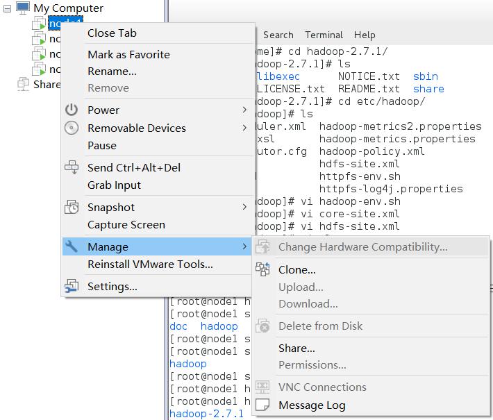 VMware＋centos7克隆多个虚拟机
