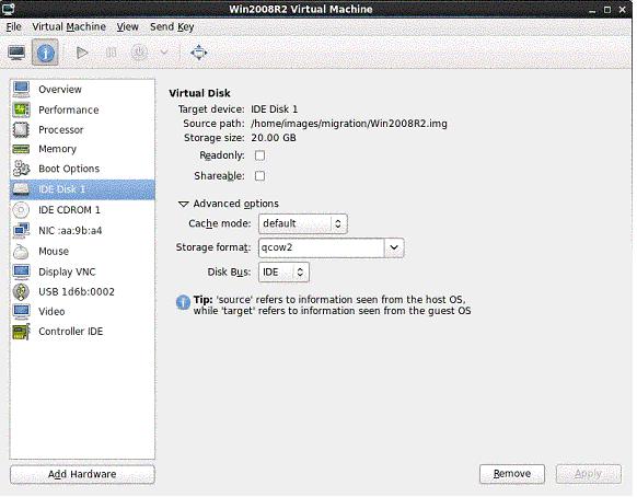 迁移 VMware 虚拟机到 KVM