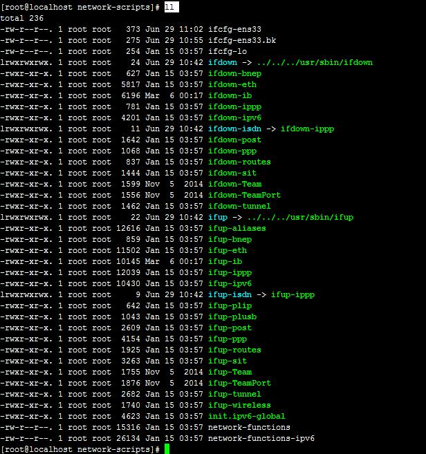 解决CentOS 7.0 VMware虚拟机没有网卡，配置网卡信息