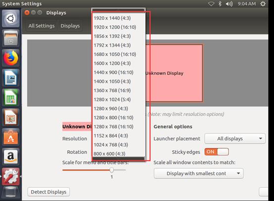VMware中linux虚拟机无法全屏显示的解决方法（1080P分辨率调节）
