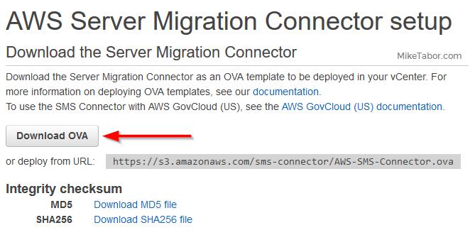 如何将VMware虚拟机迁移到AWS