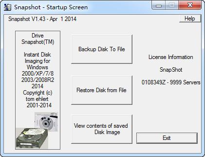 Drive Snapshot 强大的系统热备份软件使用说明