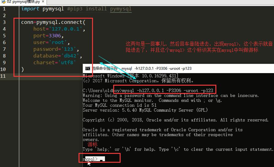 Navicat工具、pymysql模块、数据备份