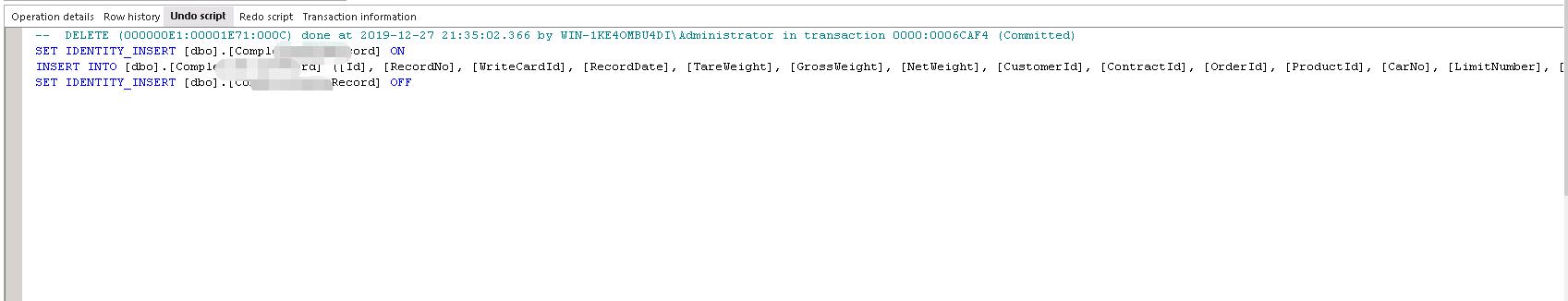 SQL Server无备份误删数据的恢复