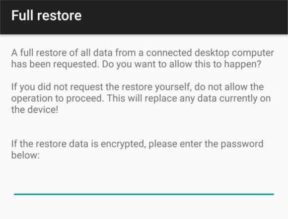 在 linux 上使用 ADB 备份 Android 数据