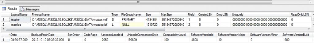 关于快速方法SQL BAK Reader 小工具查看SQL Server备份文件内容（不需要打开SQL Server）很实用