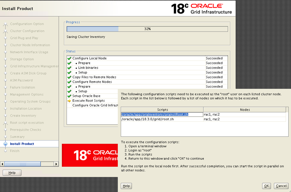 redhat7.5，oracle18C，RAC部署手册，oracle，数据库，虚拟机，搭建手册，Oracle 部署，Oracle RAC ，备份，容灾