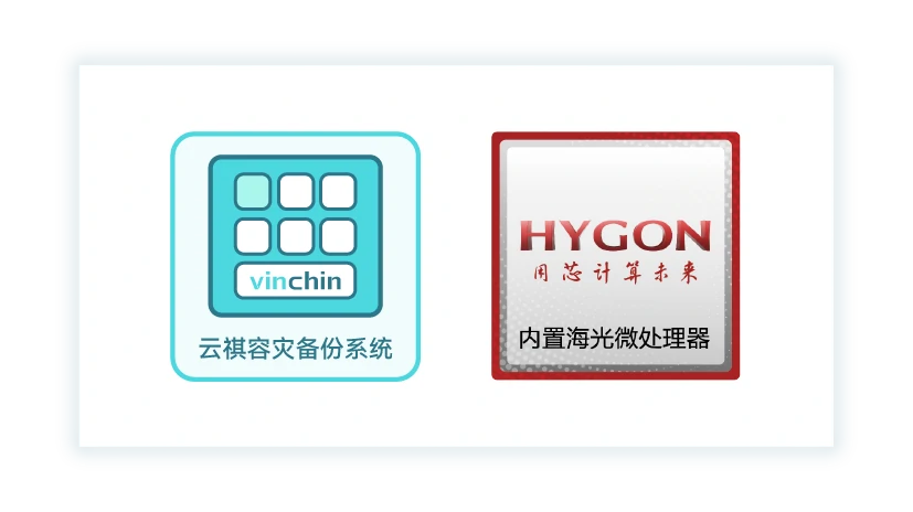 云祺科技，海光信息，中科海光，上市，合作伙伴，数据安全，灾备，备份，虚拟机备份，芯片，备份一体机，超备一体机，数据库备份