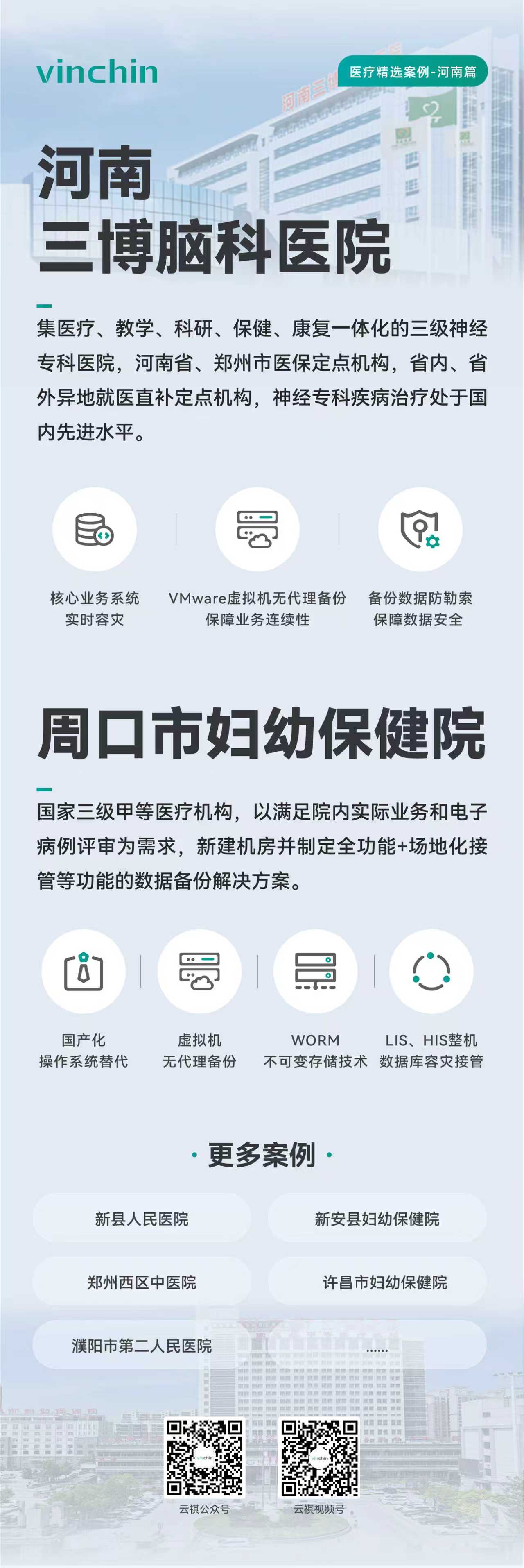 云祺助力周口市妇幼保健院数据安全