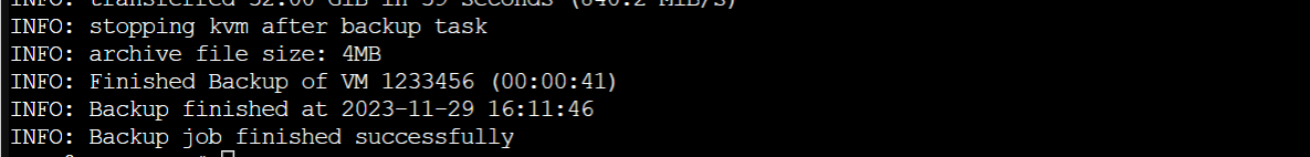使用命令备份 Proxmox 虚拟机 使用命令备份 Proxmox 虚拟机