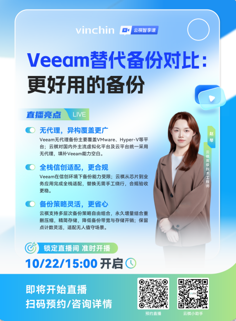 Veeam替代备份对比：更好用的备份
